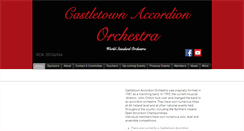Desktop Screenshot of castletownaccordionorchestra.com